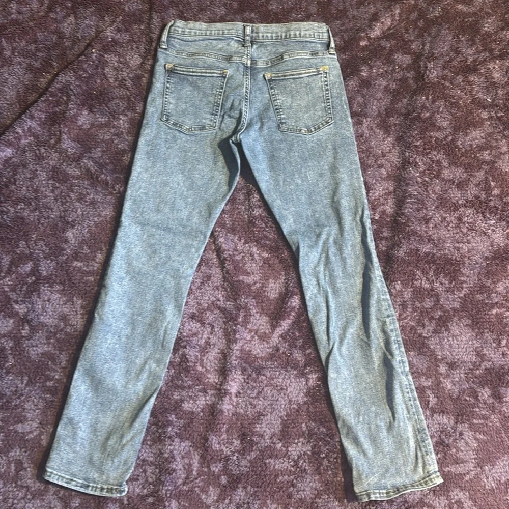2/$10 Boys sz 14 GAP Light Blue Stretch Skinny Jeans